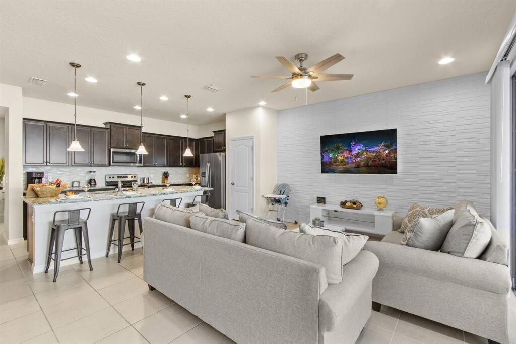 Luxury 5Bd/5Bh Home With Pool/Bbq Disney Universal Kissimmee Ngoại thất bức ảnh